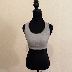NEW YEAR, NEW YOU! Champion Heather Gray Sports Bra